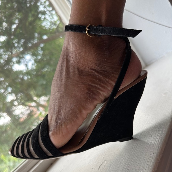 Valentino Shoes - Valentino Wedge Strappy Heels